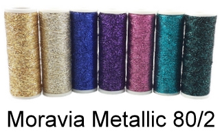 Moravia Metallic 80/2 effekttråd